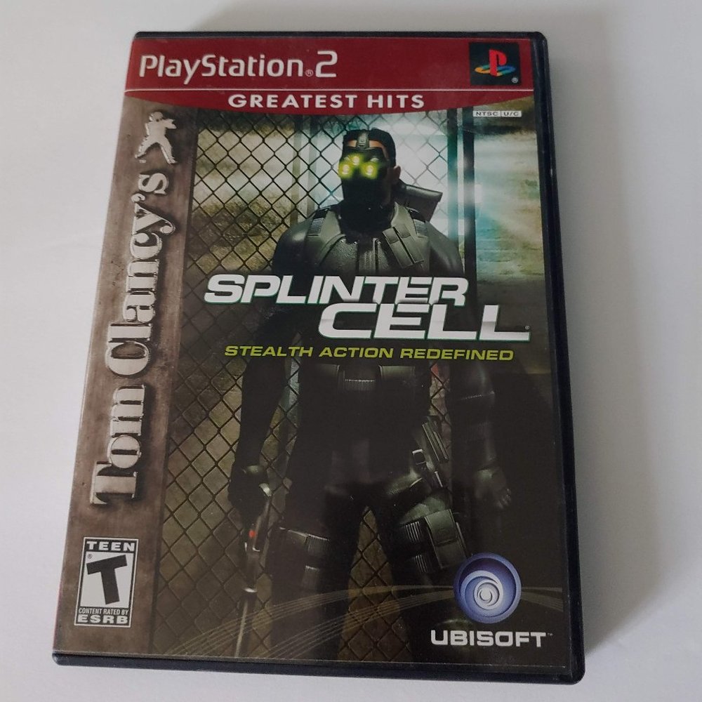 Tom Clancy’s Splinter Cell game for Playstation 2